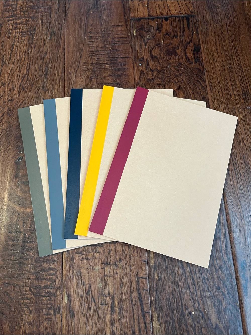 Muji notebook set